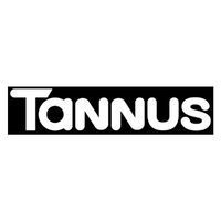Logo Tannus in lettere bianche, racchiuso in un rettangolo nero.