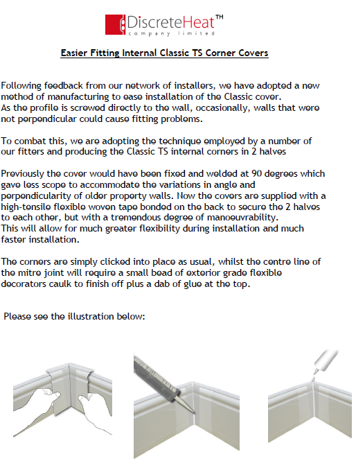 ThermaSkirt Installation Instructions