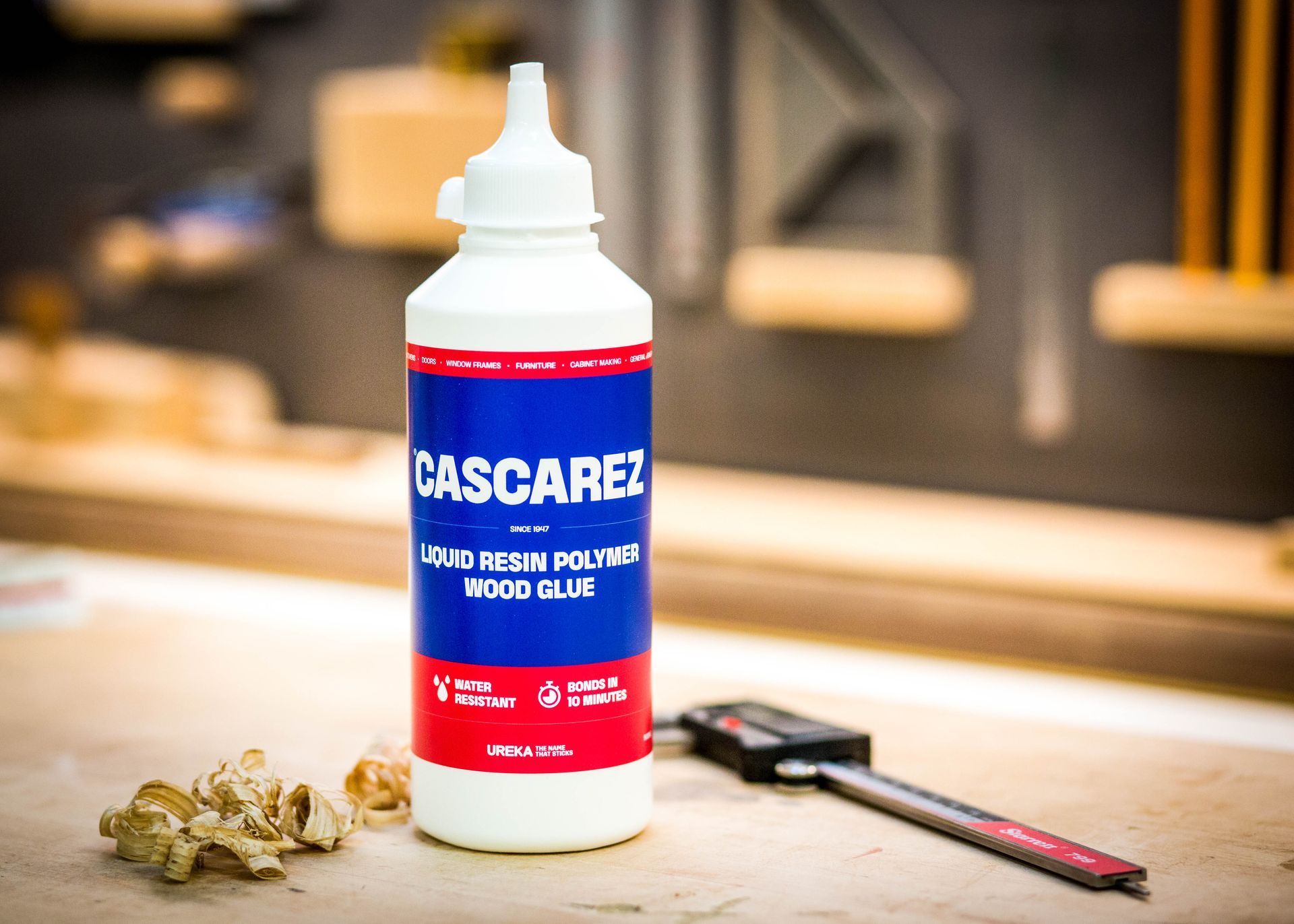 Cascarez liquid resin polymer wood glue