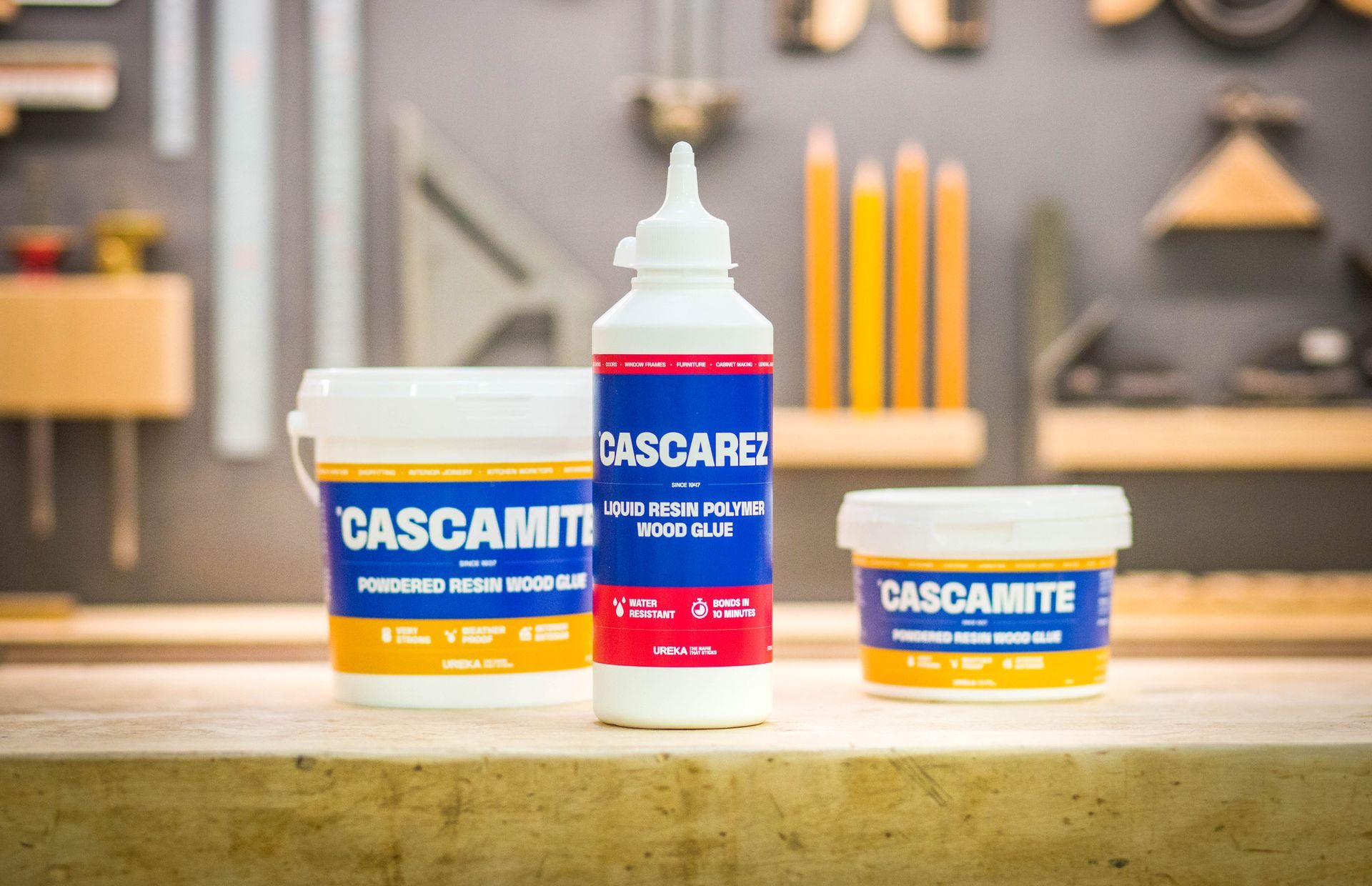 Ureka Cascamite wood adhesive glue