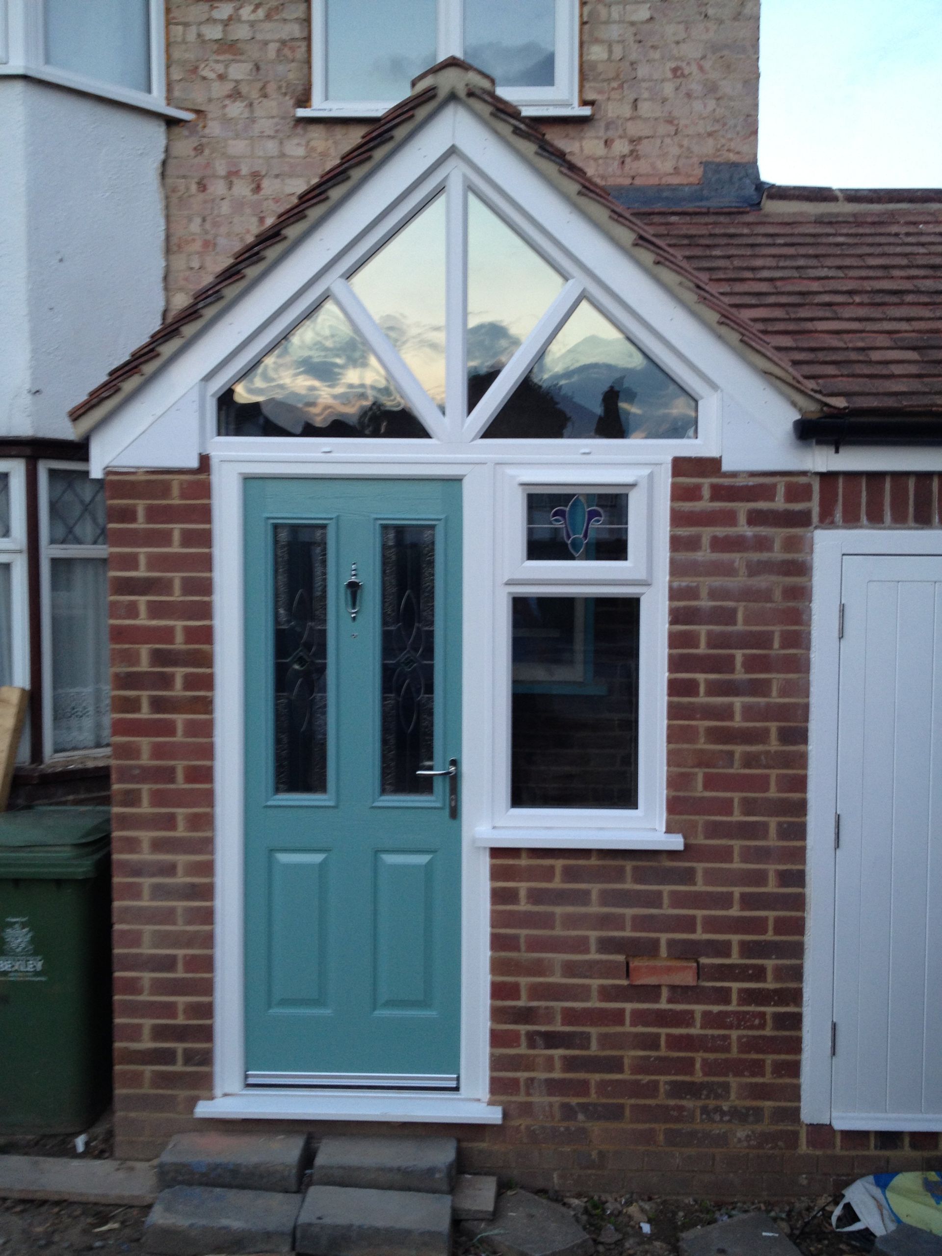 composite door and canopy