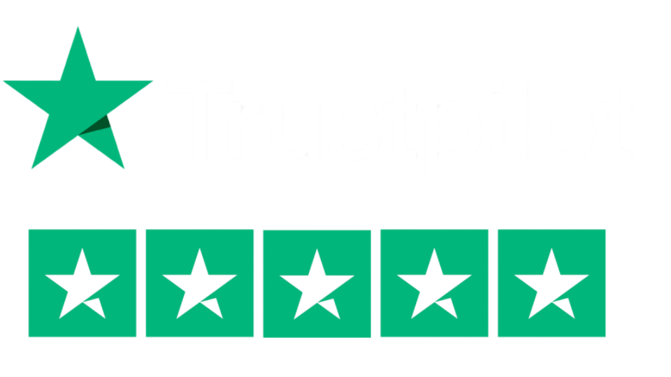 Green star rating: one star at top, five stars in green squares.