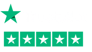 Green star rating: one star at top, five stars in green squares.