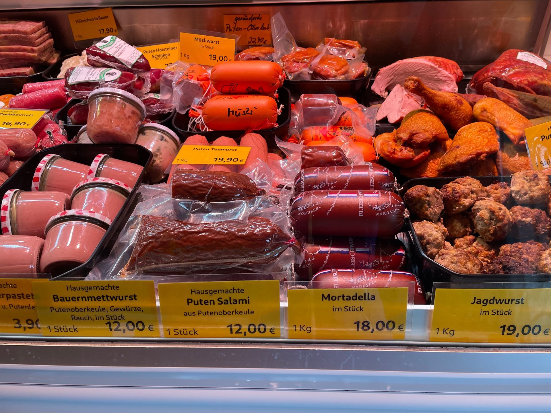 Wurstsortiment