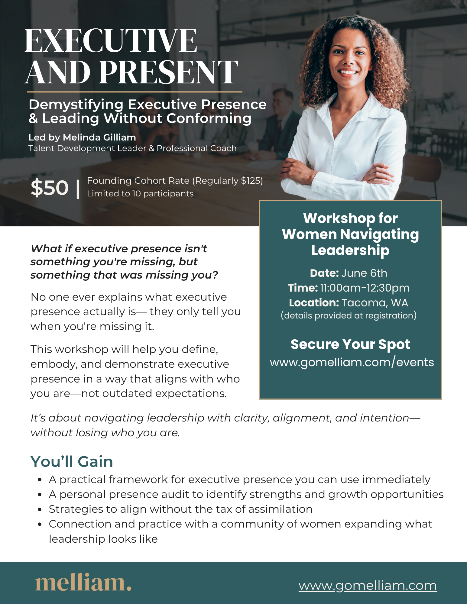 Executive & Present - Demystifying Executive Presence & Leading Without Conforming