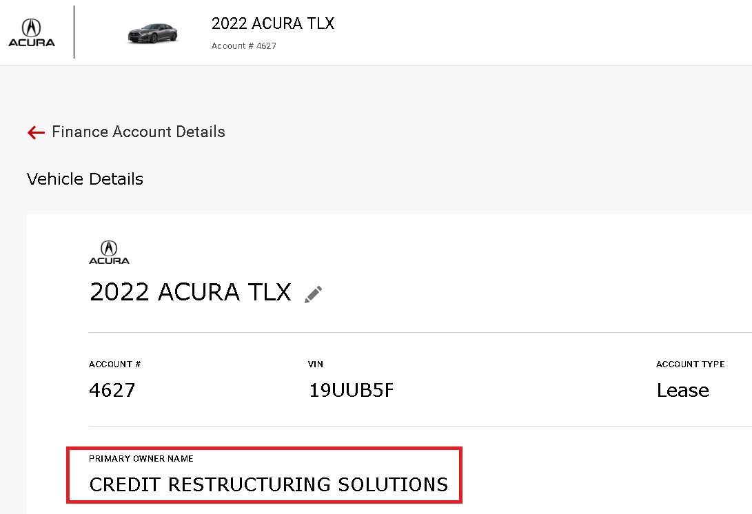 Other Proof Of Payment - El Paso, TX - Credit Restructuring Solutions LLC