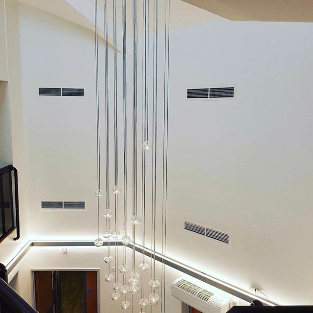 air conditioning vents on wall