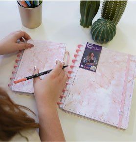 Caderno Inteligente Pink Marble Dream by Owhana