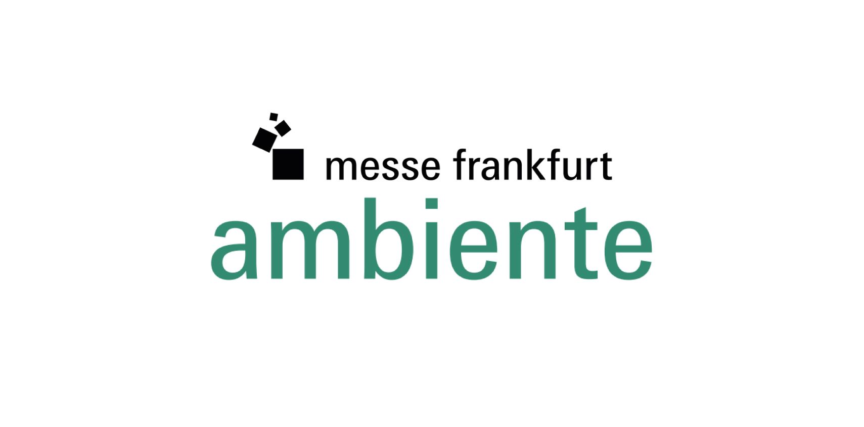Logo of the Ambiente trade fair in Frankfurt
