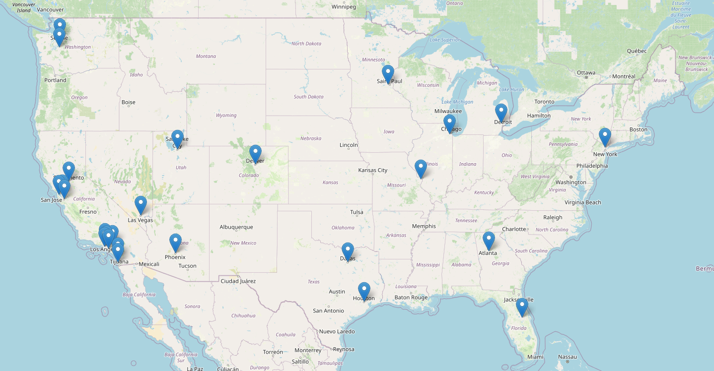 Costco Business center map