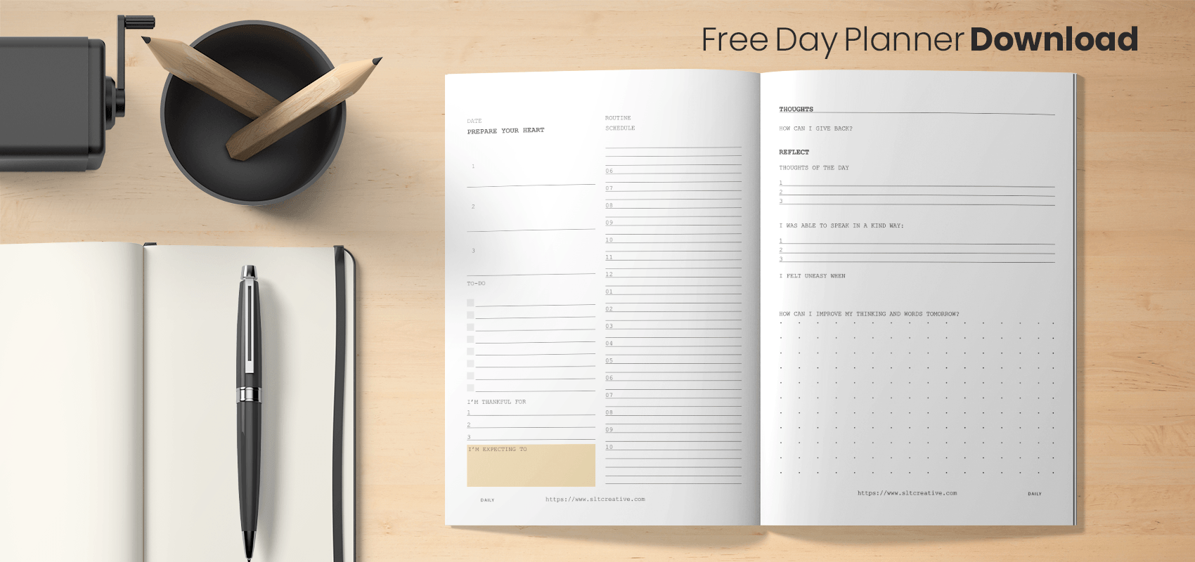 Printable Day Planner
