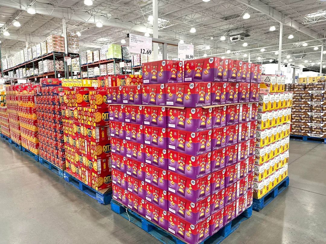 Cans of Tea Interior Costco Business Center