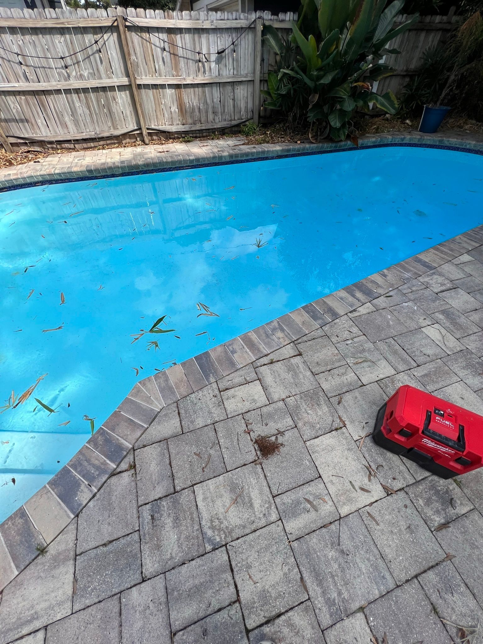 pool coping repair after