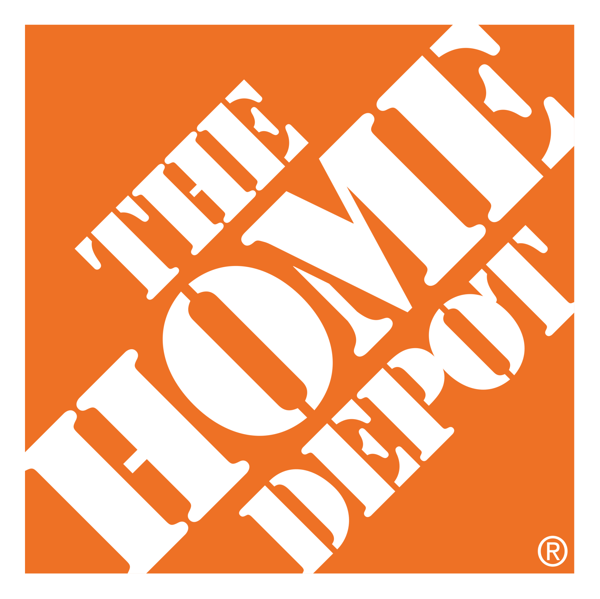 home depot logo on tampa handyman