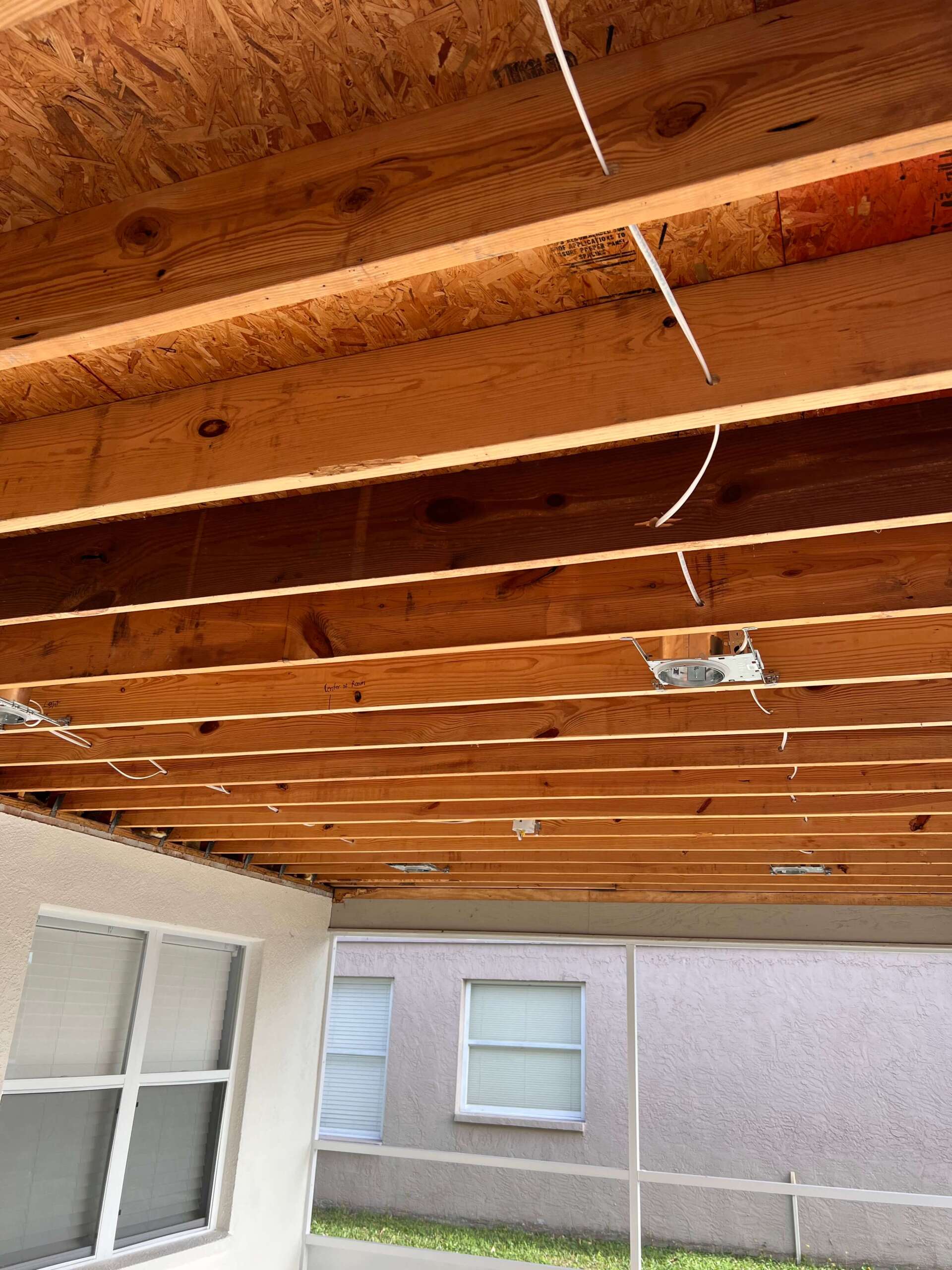 recessed canned light installation