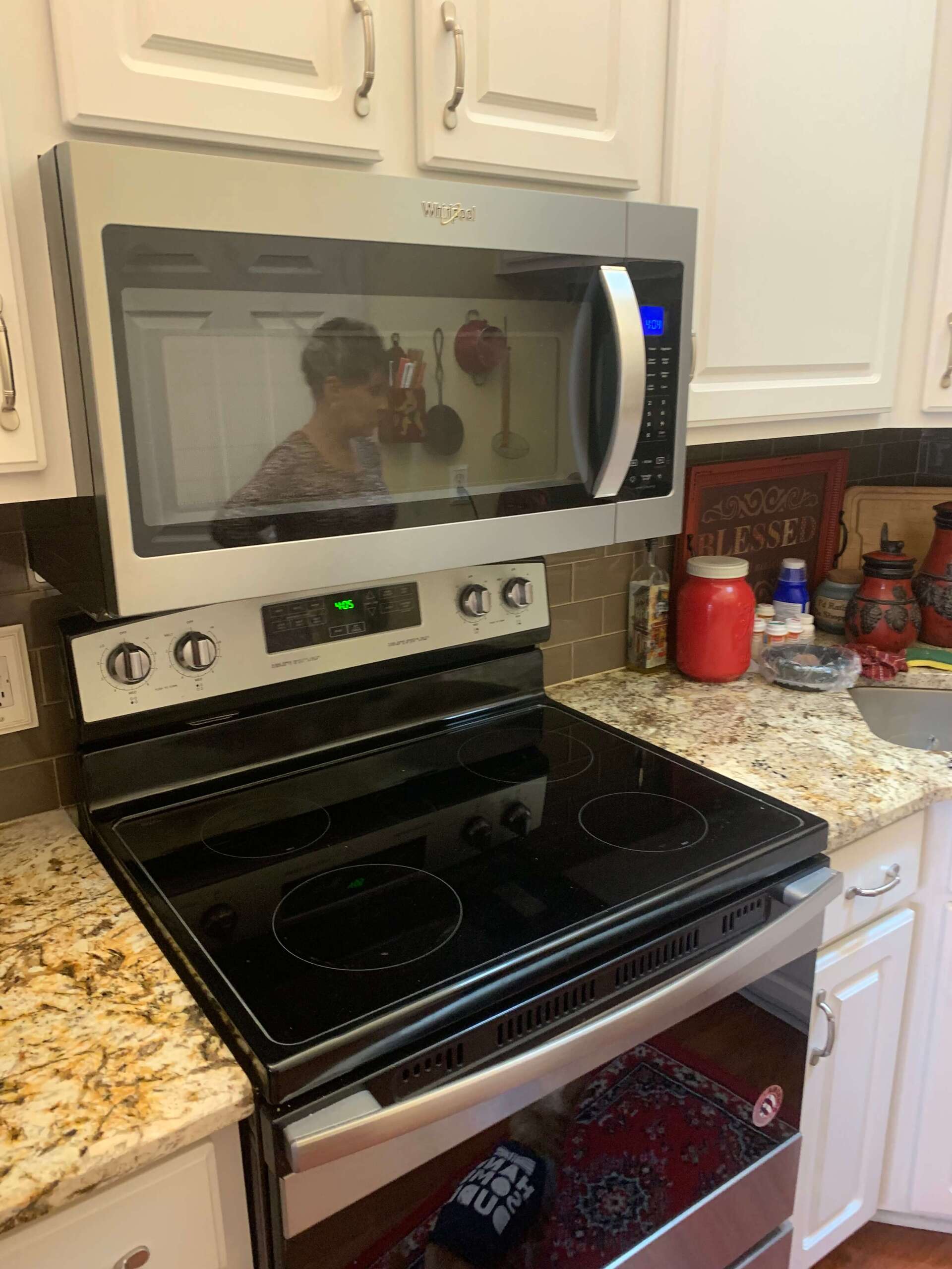 microwave installation