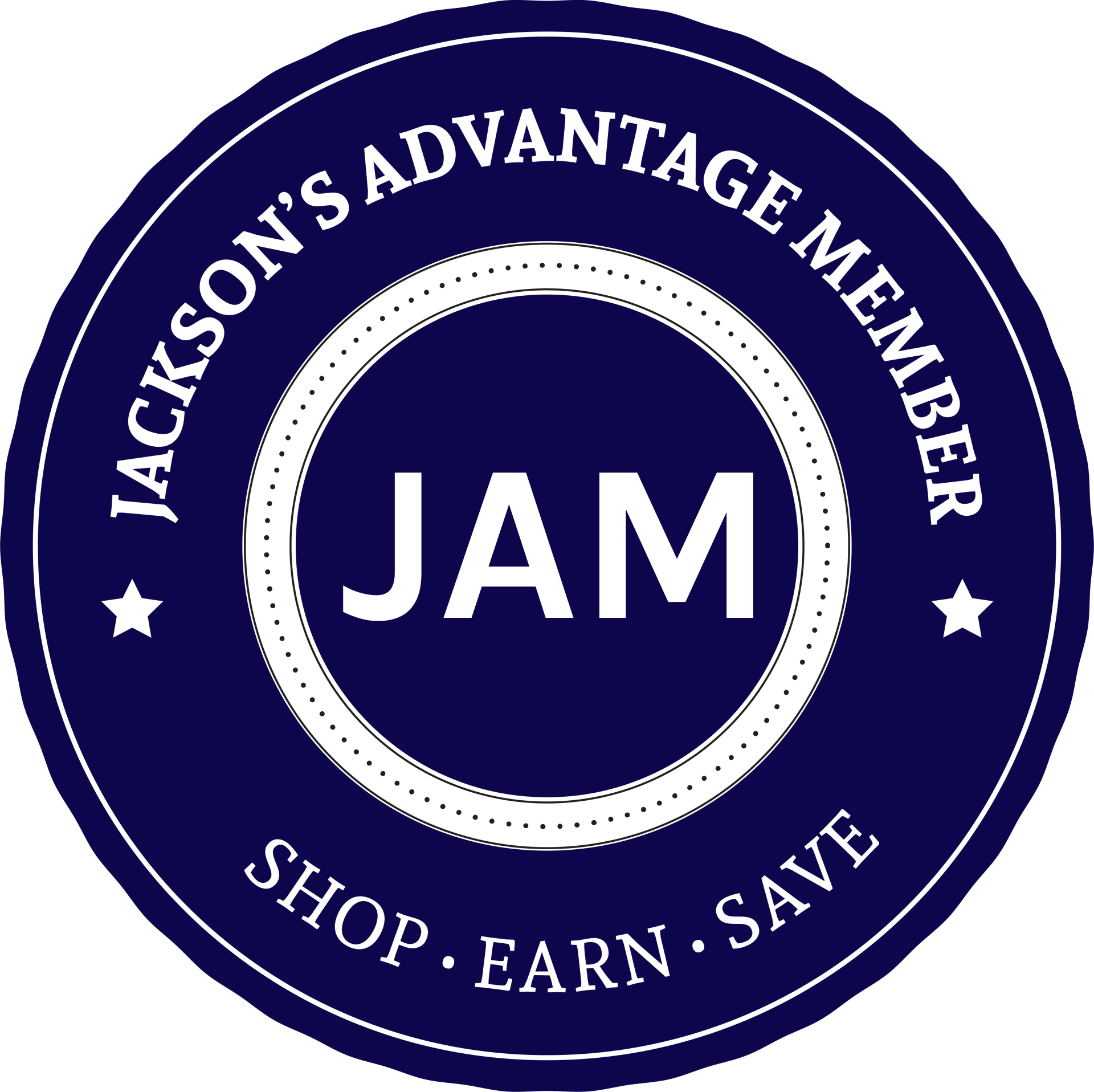 Jacksons Advantage member- jam logo
