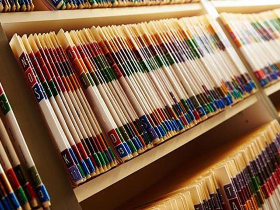 Faldoni con documenti