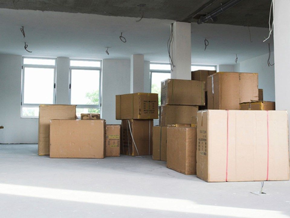 Scatoloni pronti per il trasloco