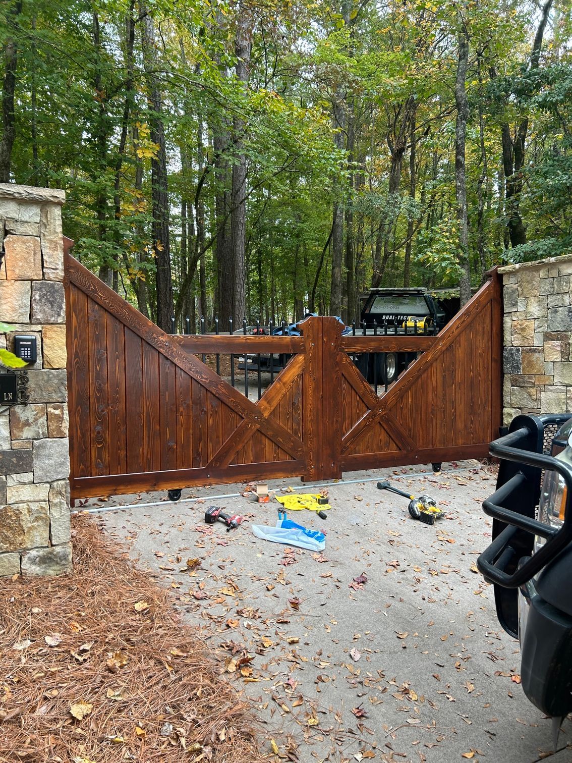Customized Wooden Gate