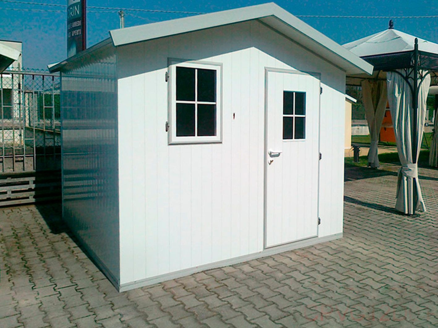 Casette da giardino in PVC