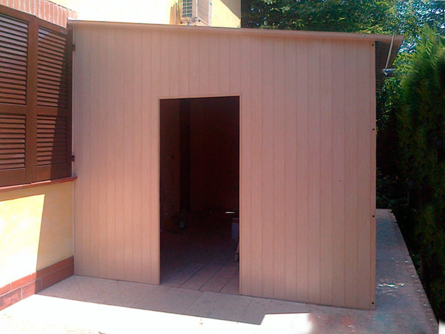 Casette da giardino in PVC