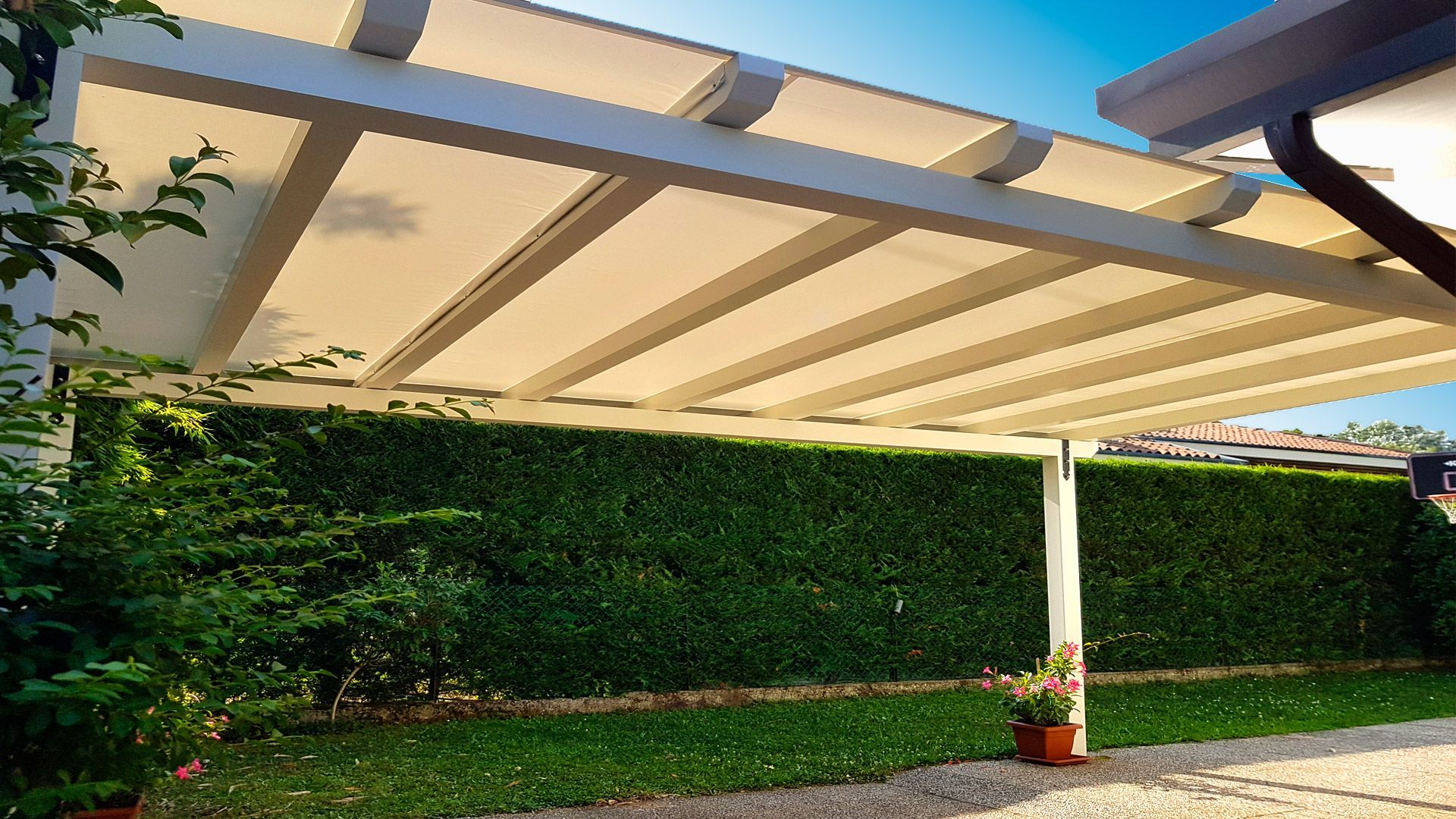 tettoia auto treviso