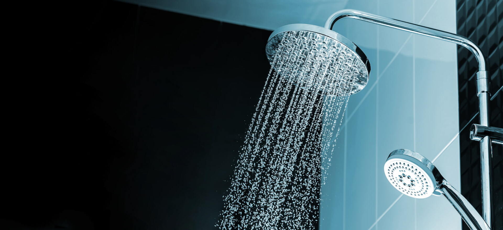 Waterfall Shower Head — Bathroom & Laundry Renovations in Coomera, QLD