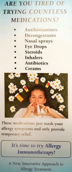 Allergy Testing Brochure - Medical Clinic in Murfreesboro, TN