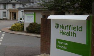 Nuffield Health Taunton Hospital, Staplegrove Elm, Taunton, Somerset