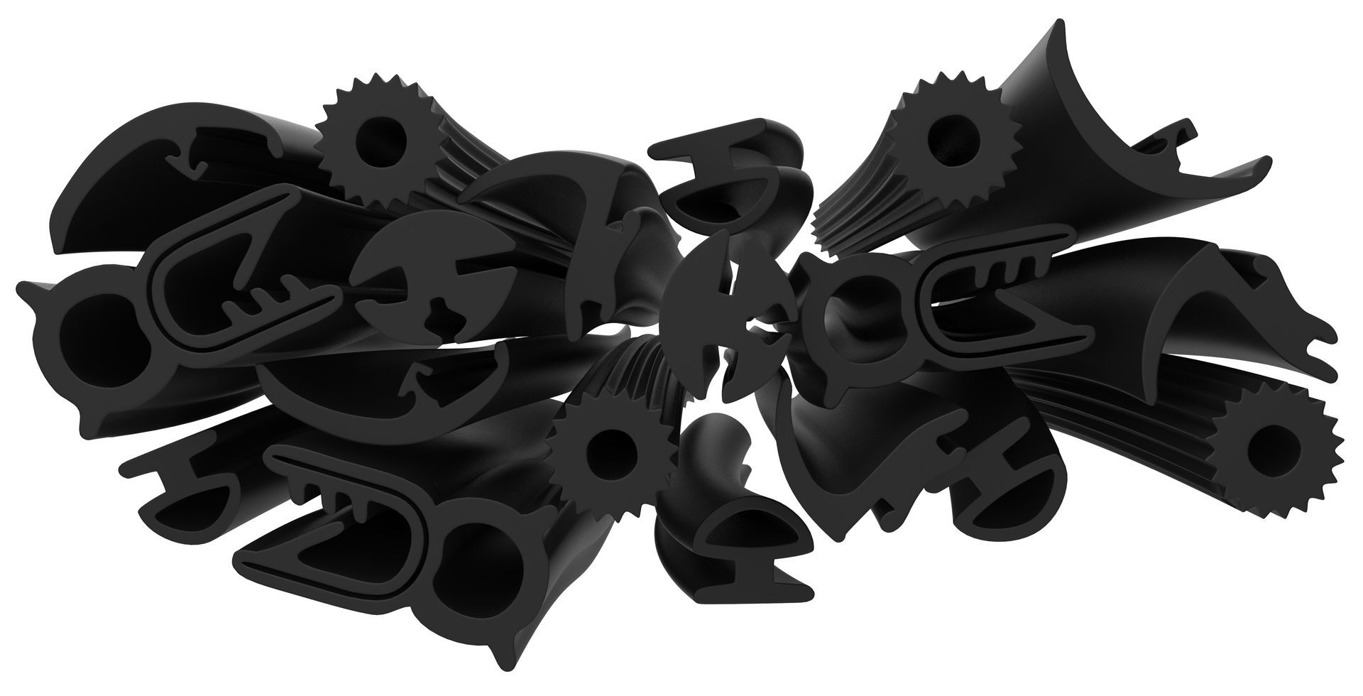 profili in gomma per imnpianti  industriali