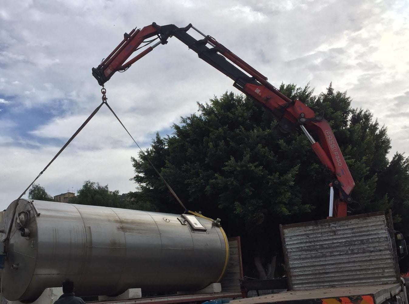 serbatoio acciaio inox