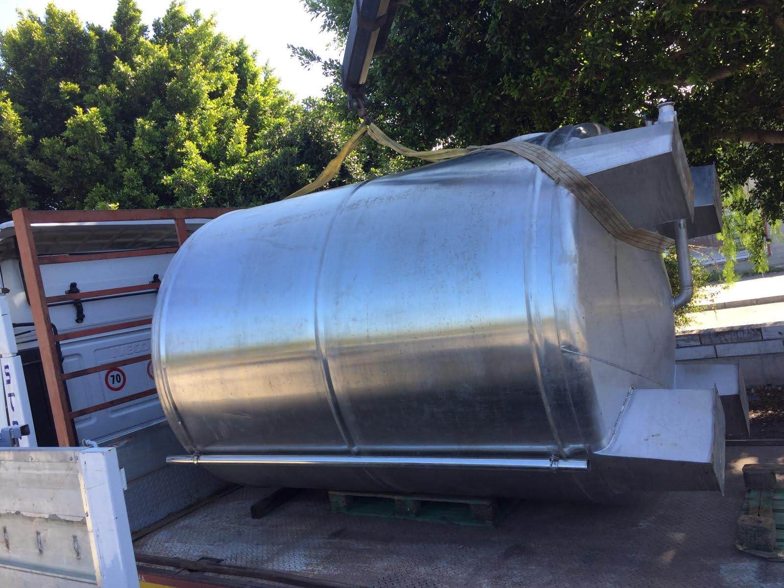 serbatoio acciaio inox