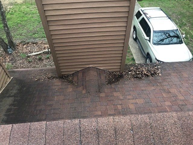 Darkened Shingle Roof — Charlotte, NC — Roof Repair and Inspection Specialist LLC