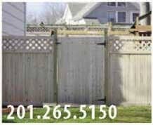 Fence With Door — Fences Installations in Emerson, NJ