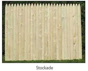 Stockade Fence — Fences Installations in Emerson, NJ