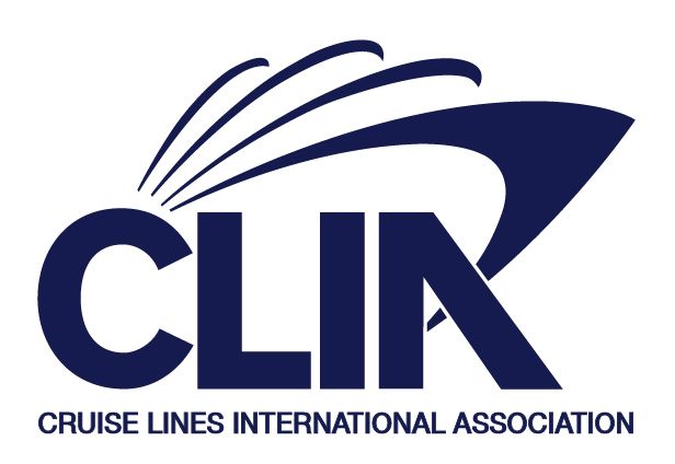 A logo for the cruise lines international association