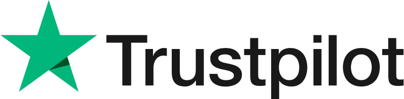 The trustpilot logo has a green star on it.