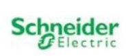 El logotipo de Schneider Electric es verde y blanco sobre un fondo blanco.