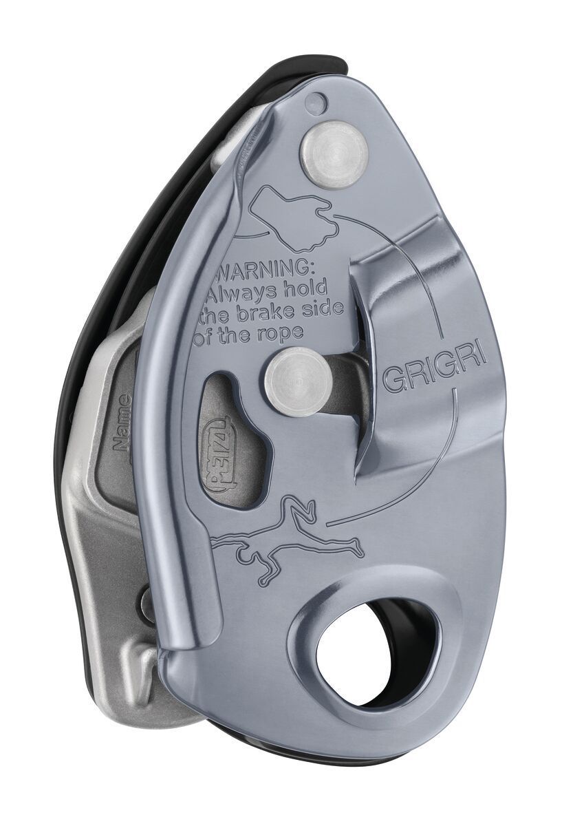 gri gri assisted braking device for climbing