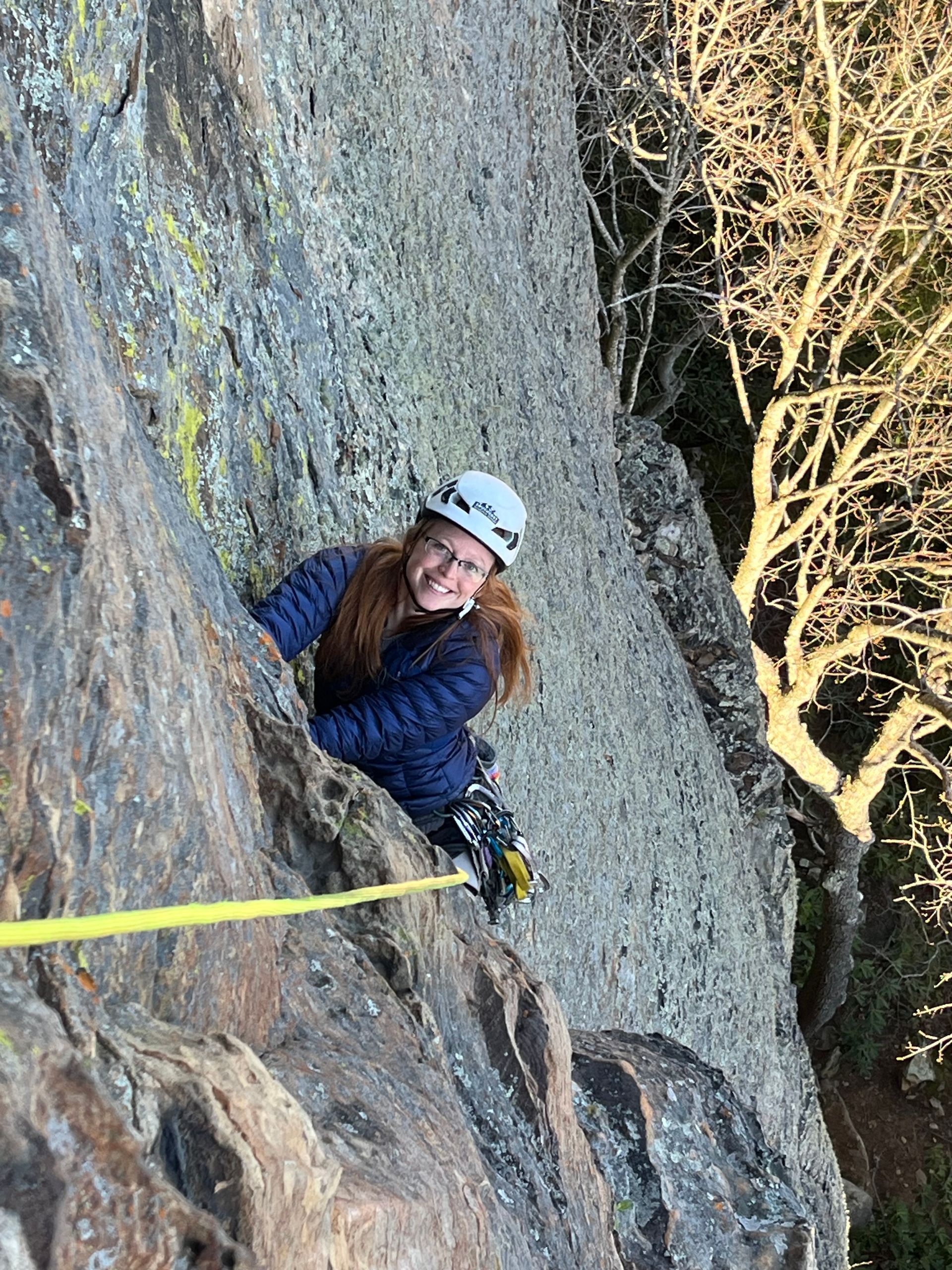 Author and Red River Gorge climbing guide Nicole Meyer