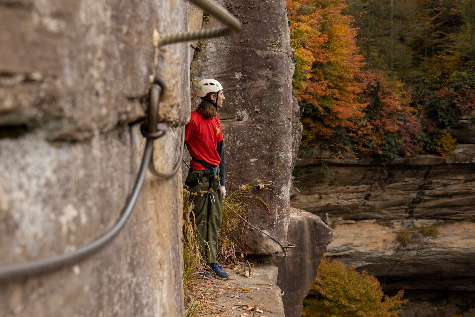 Red River Gorge via ferrata