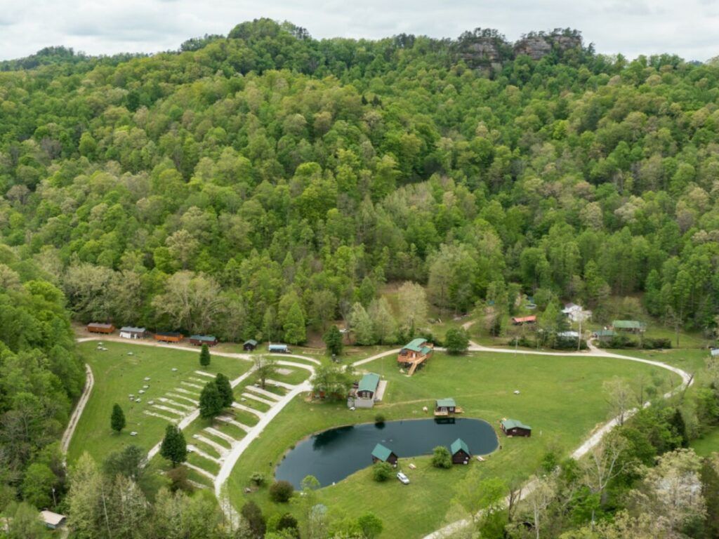 where to camp in the red river gorge natural bridge campground