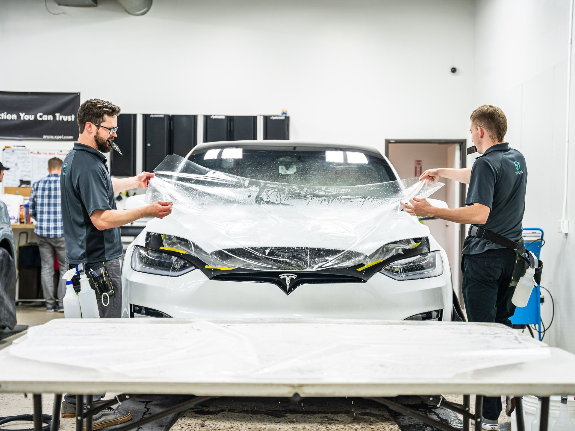 Paint Protection Film on car