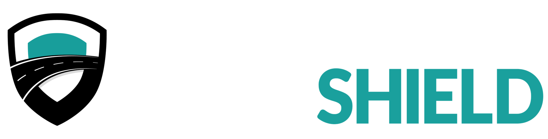 Logo with a shield graphic and the word 