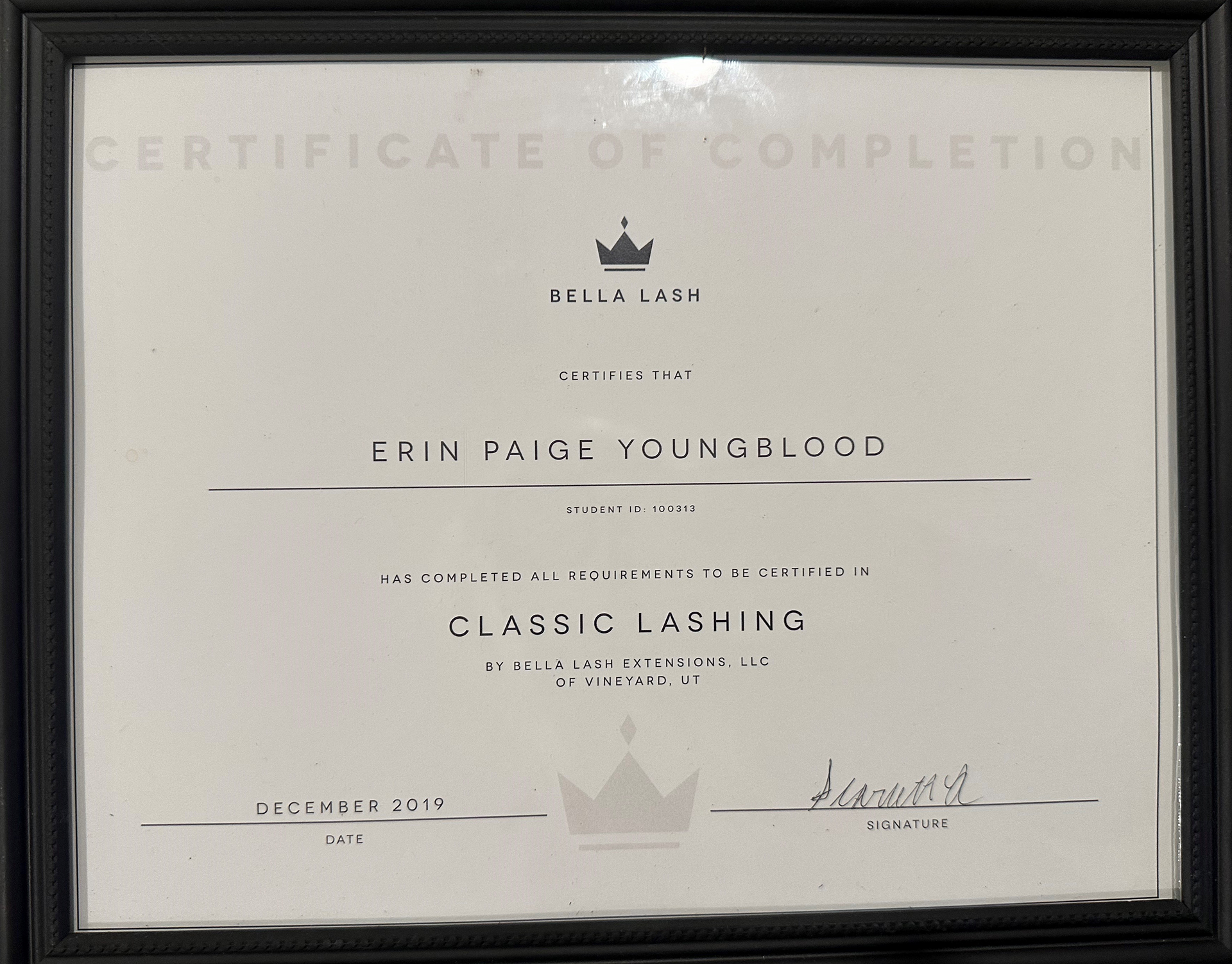 Bella Lash Certification — Davidson, NC — LKN Lash & Brow Studio