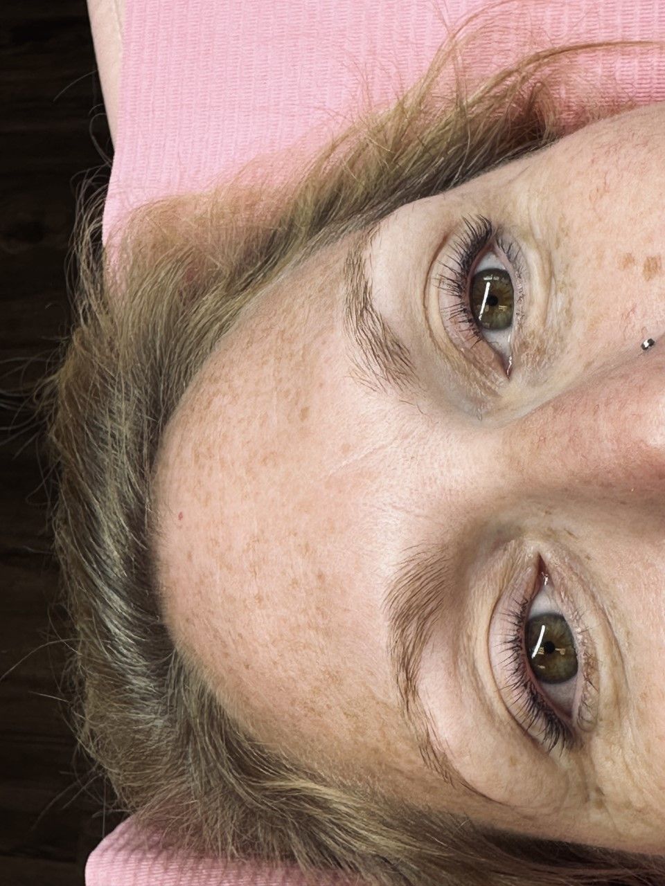 Woman with Eyelash Extensions — Davidson, NC — LKN Lash & Brow Studio