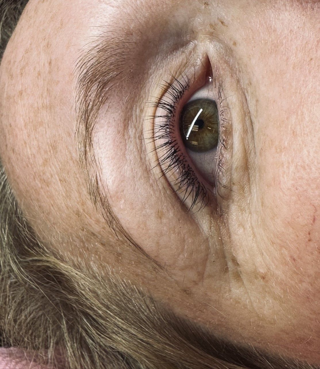 Woman with Eyelash Extensions — Davidson, NC — LKN Lash & Brow Studio