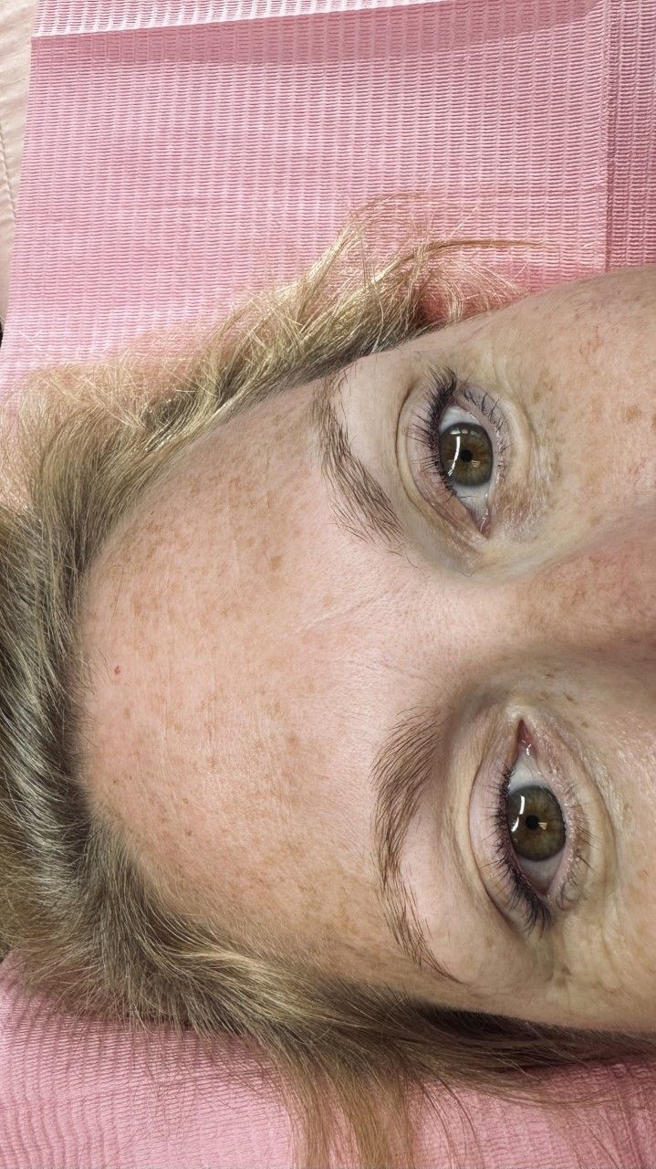 Woman with Eyelash Extensions — Davidson, NC — LKN Lash & Brow Studio