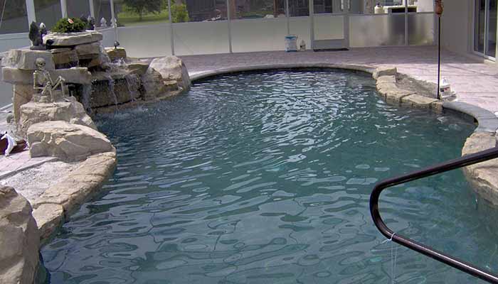 Custom Shaped Pool - Pool & Deck Construction in Sarasota, FL